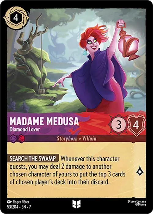 Madame Medusa - Diamond Lover - Cold Foil