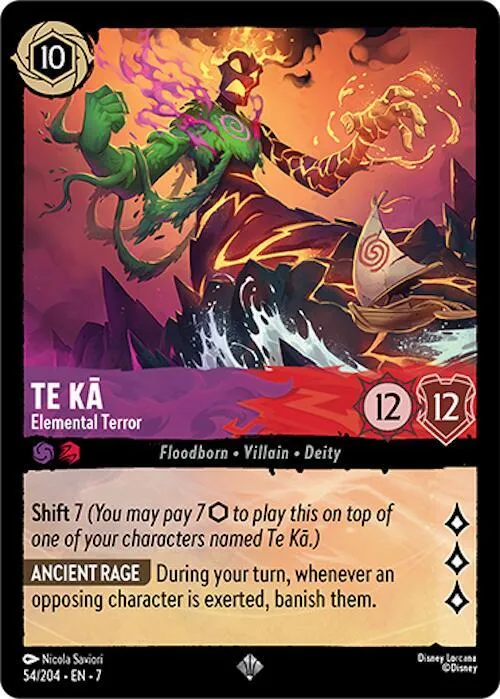Te Ka - Elemental Terror - Cold Foil