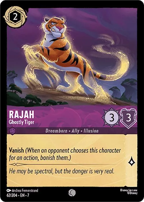 Rajah - Ghostly Tiger - Cold Foil