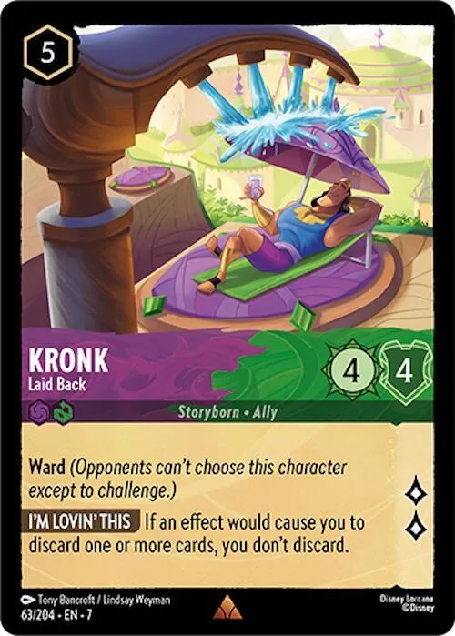Kronk - Laid Back - Cold Foil