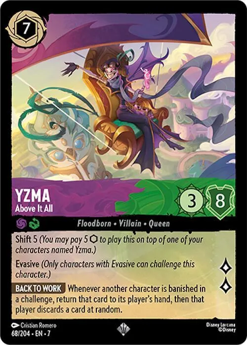 Yzma - Above It All - Cold Foil