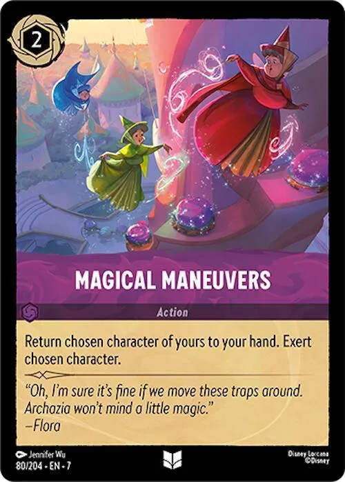 Magical Maneuvers - Cold Foil