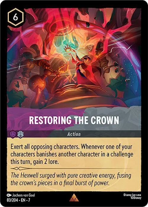 Restoring the Crown - Cold Foil