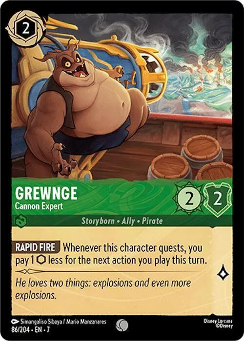 Grewnge - Cannon Expert - Cold Foil