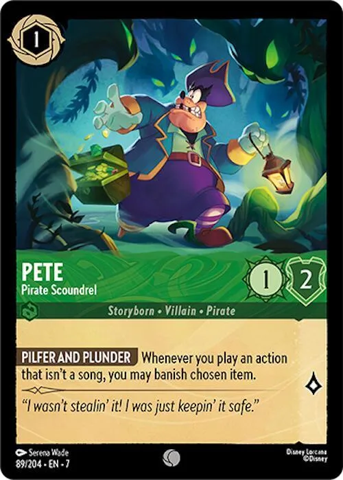 Pete - Pirate Scoundrel - Cold Foil