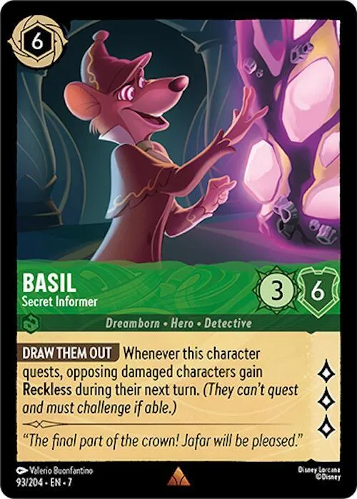 Basil - Secret Informer - Cold Foil