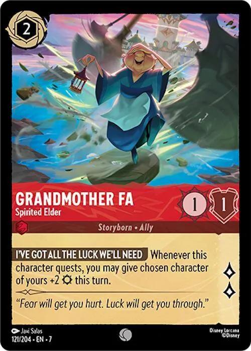 Grandmother Fa - Spirited Elder - Cold Foil