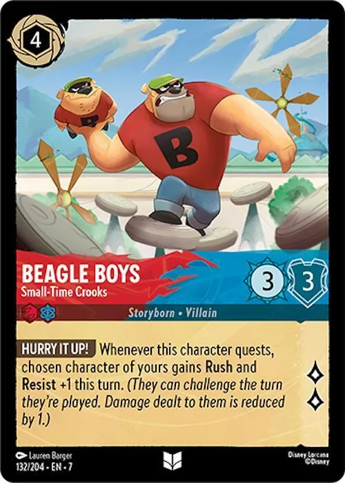 Beagle Boys - Small-Time Crooks - Cold Foil