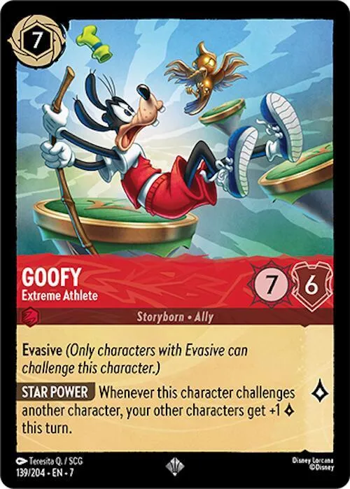 Goofy - Extreme Athlete - Cold Foil