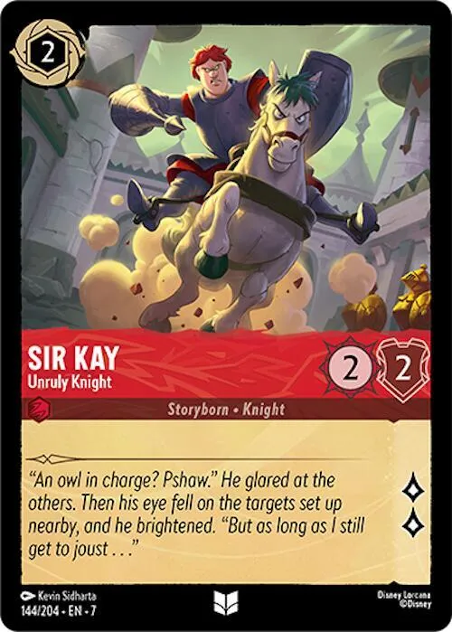 Sir Kay - Unruly Knight - Cold Foil
