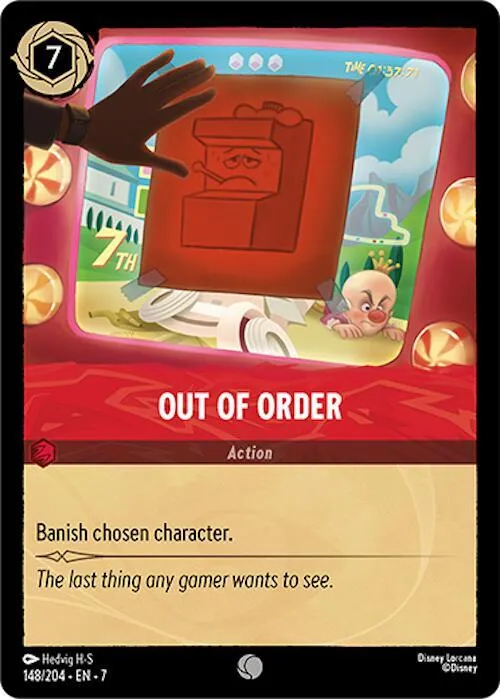 Out of Order - Cold Foil