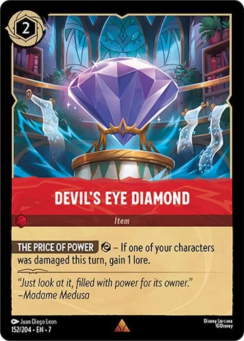 Devil's Eye Diamond - Cold Foil