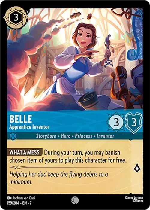 Belle - Apprentice Inventor - Cold Foil