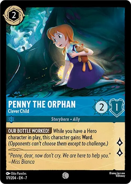 Penny the Orphan - Clever Child - Cold Foil