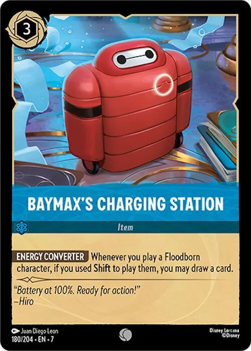 Baymax's Charging Station - Cold Foil