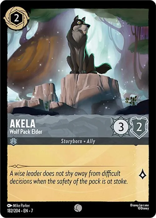 Akela - Wolf Pack Elder - Cold Foil