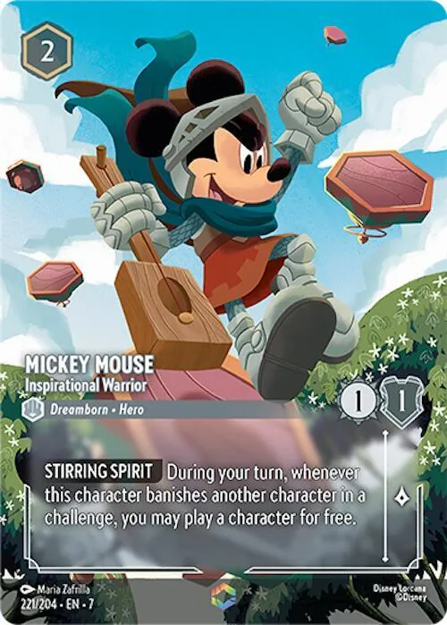 Mickey Mouse - Inspirational Warrior
