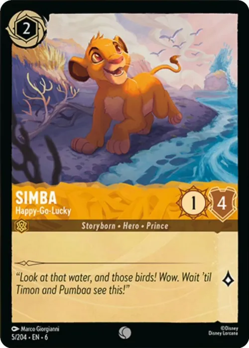Simba - Happy-Go-Lucky - Cold Foil
