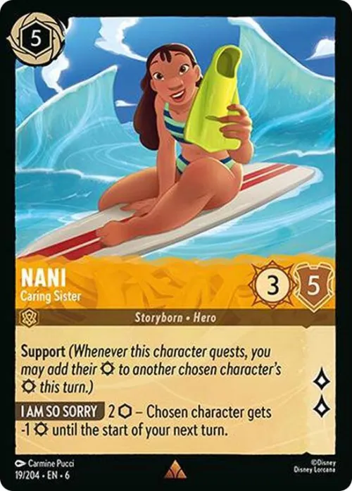 Nani - Caring Sister - Cold Foil