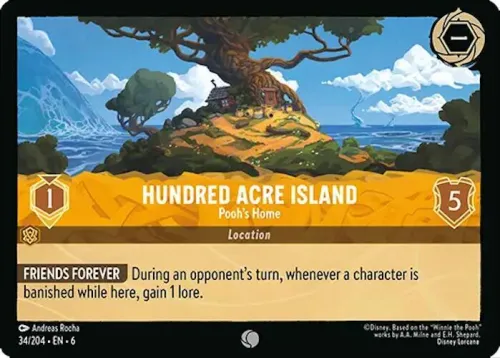 Hundred Acre Island - Pooh's Home