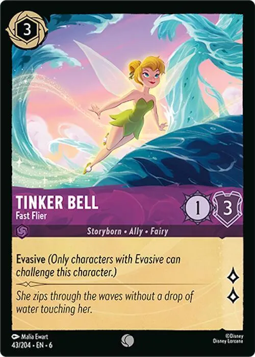 Tinker Bell - Fast Flier - Cold Foil