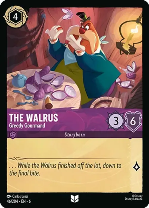 The Walrus - Greedy Gourmand - Cold Foil