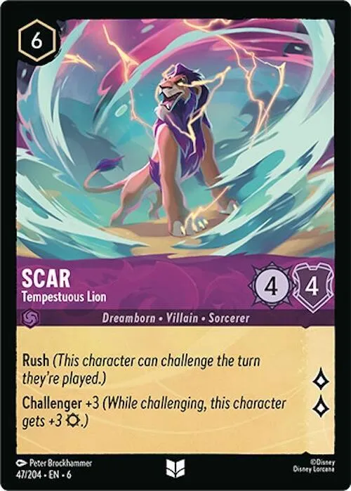 Scar - Tempestuous Lion - Cold Foil