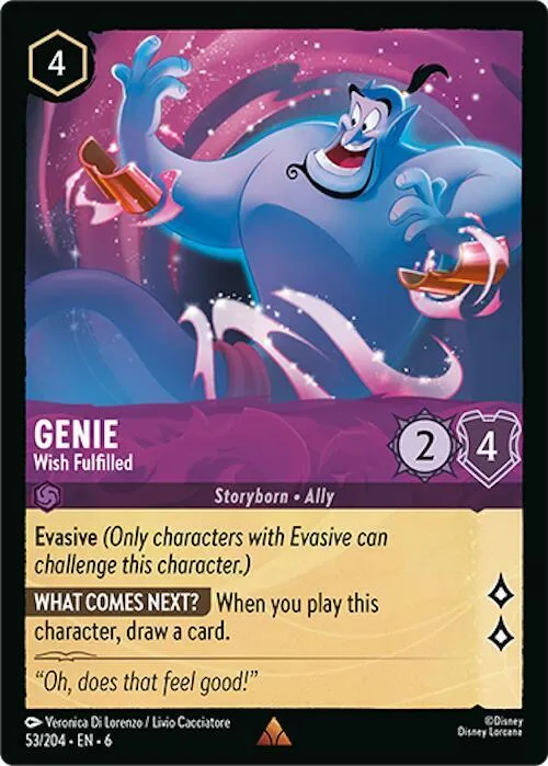 Genie - Wish Fulfilled - Cold Foil
