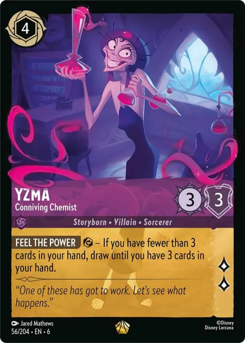 Yzma - Conniving Chemist - Cold Foil