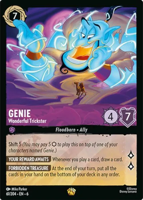 Genie - Wonderful Trickster - Cold Foil