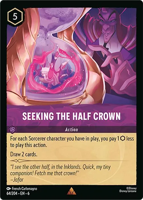 Seeking the Half Crown - Cold Foil