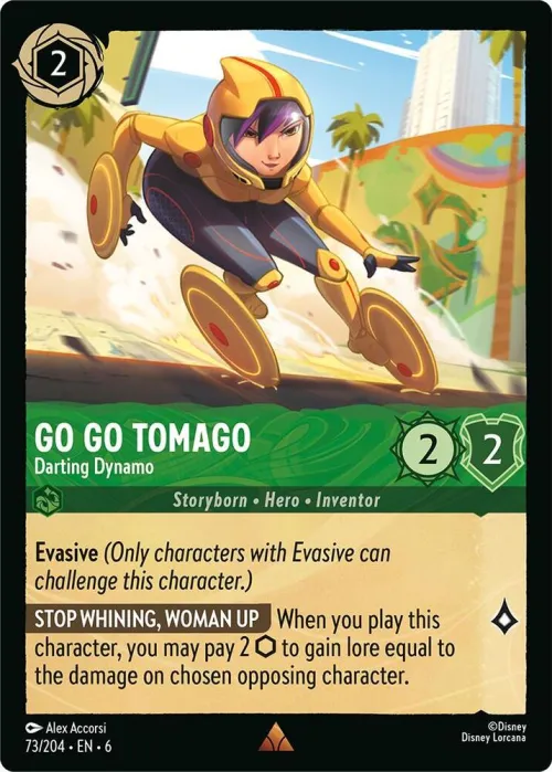 Go Go Tomago - Darting Dynamo - Cold Foil