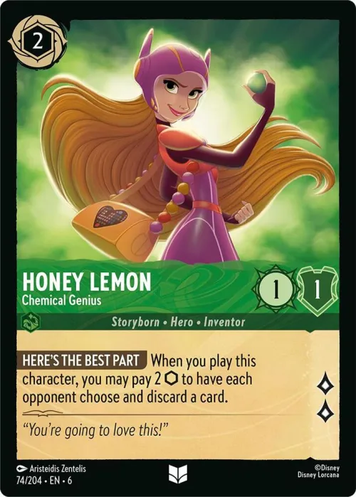 Honey Lemon - Chemical Genius - Cold Foil