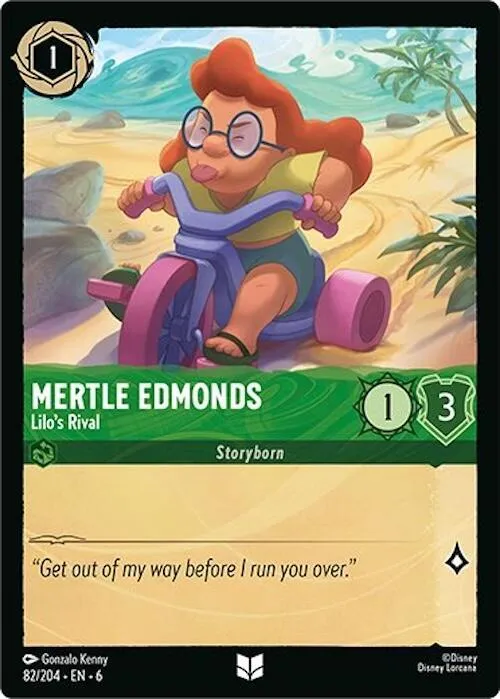 Mertle Edmonds - Lilo's Rival - Cold Foil
