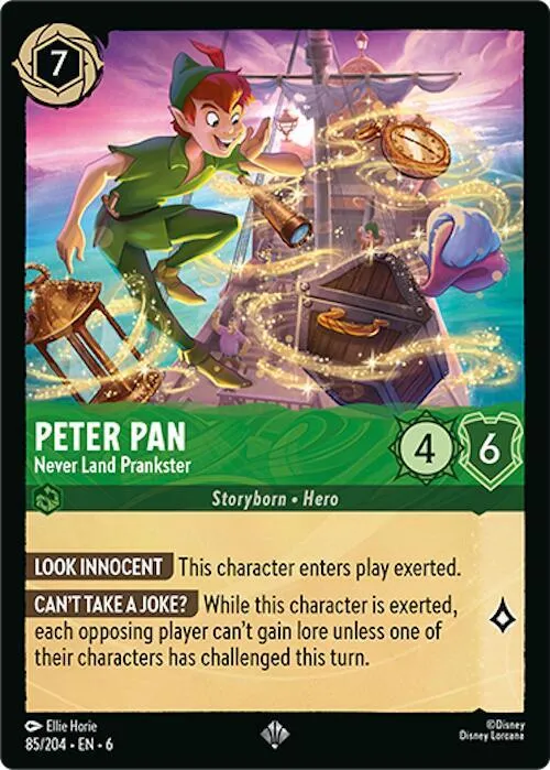 Peter Pan - Never Land Prankster - Cold Foil