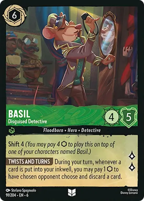 Basil - Disguised Detective - Cold Foil