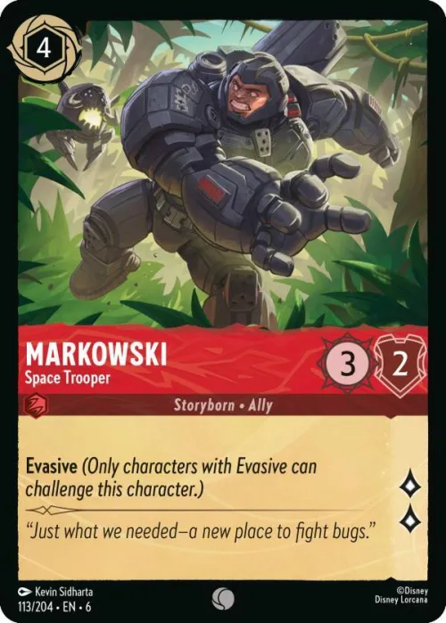 Markowski - Space Trooper - Cold Foil