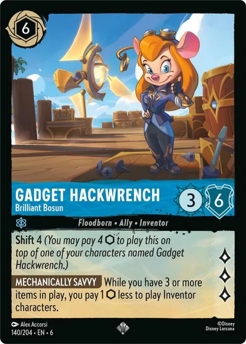Gadget Hackwrench - Brilliant Bosun - Cold Foil