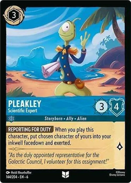 Pleakley - Scientific Expert - Cold Foil