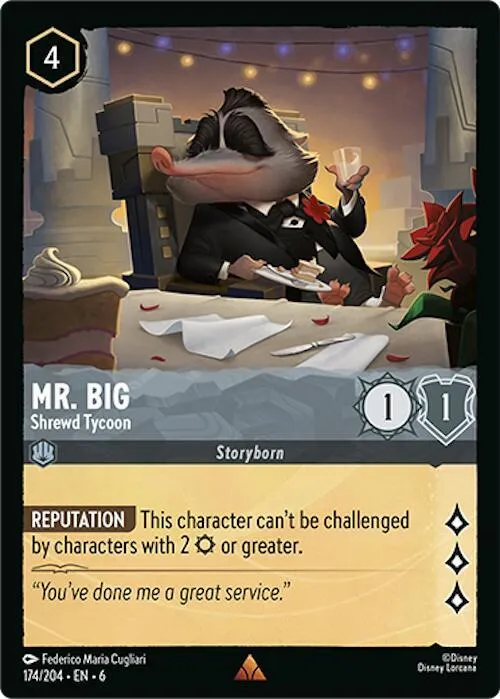 Mr. Big - Shrewd Tycoon - Cold Foil