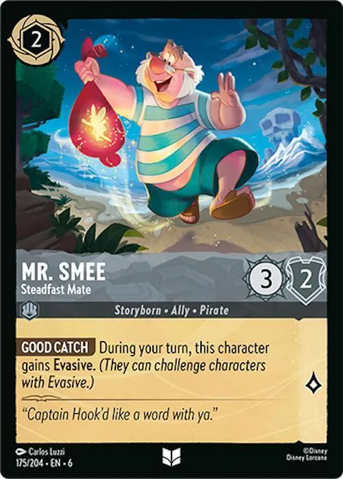 Mr. Smee - Steadfast Mate - Cold Foil