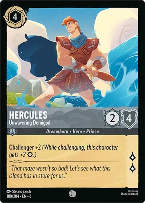 Hercules - Unwavering Demigod - Cold Foil