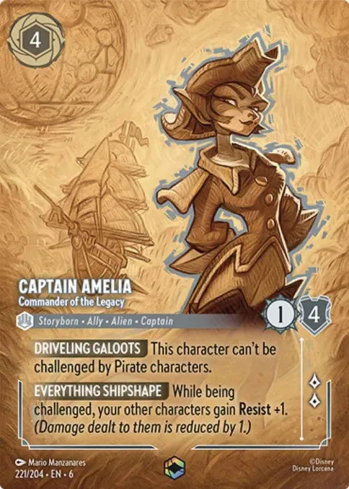 Captain Amelia - Commander of the Legacy