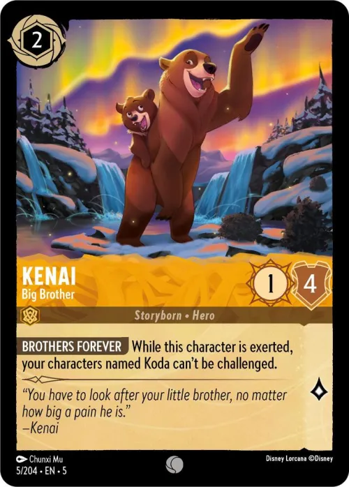 Kenai - Big Brother - Cold Foil