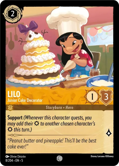 Lilo - Junior Cake Decorator - Cold Foil
