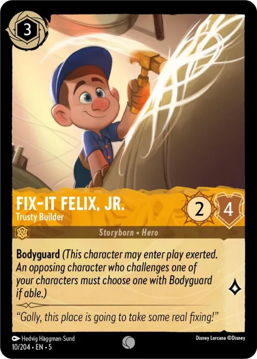 Fix-It Felix, Jr. - Trusty Builder - Cold Foil