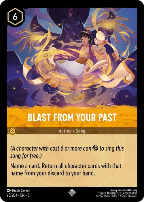 Blast From Your Past - Cold Foil