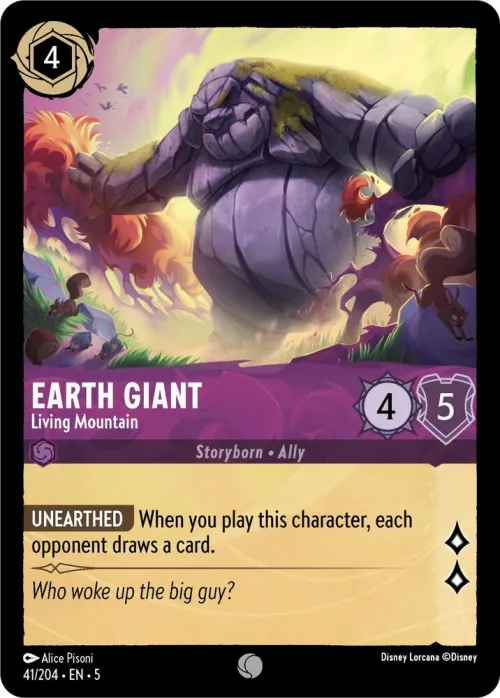 Earth Giant - Living Mountain - Cold Foil