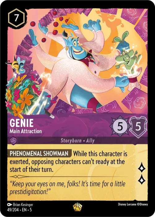 Genie - Main Attraction - Cold Foil