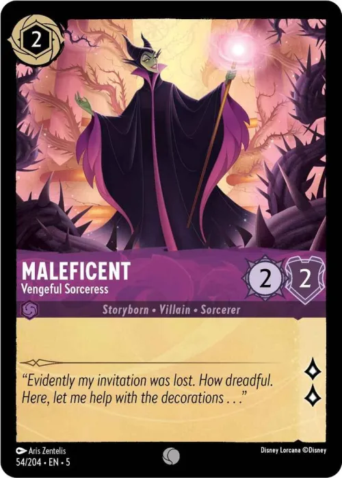 Maleficent - Vengeful Sorceress - Cold Foil